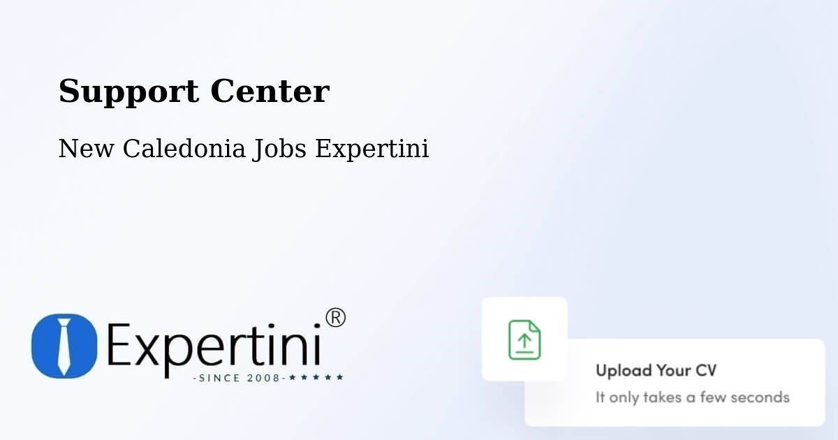 Support Services – Saint Vincent - New Caledonia Jobs Expertini
